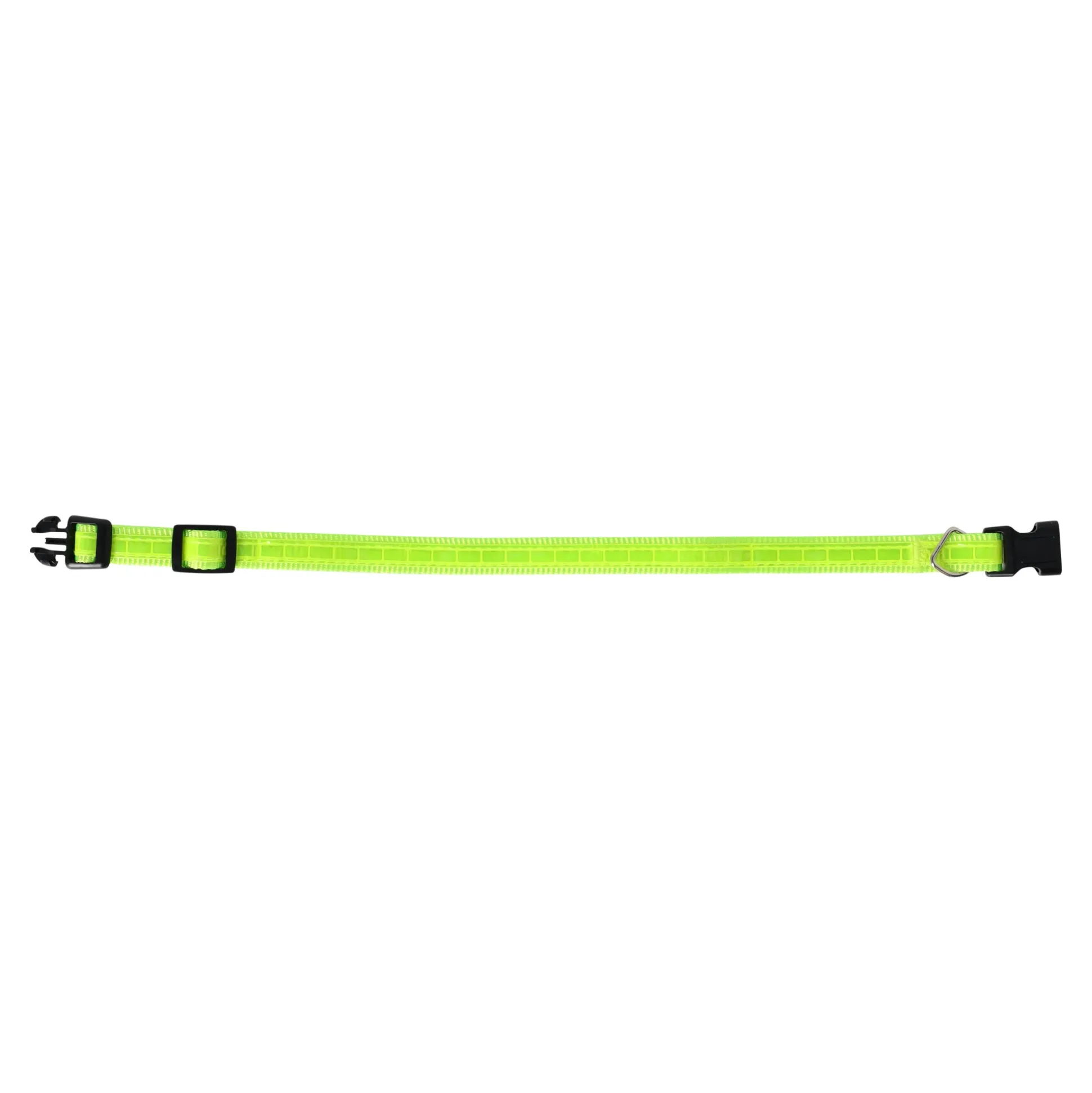 Halsband fluo geel 15mm 25-40cm FP