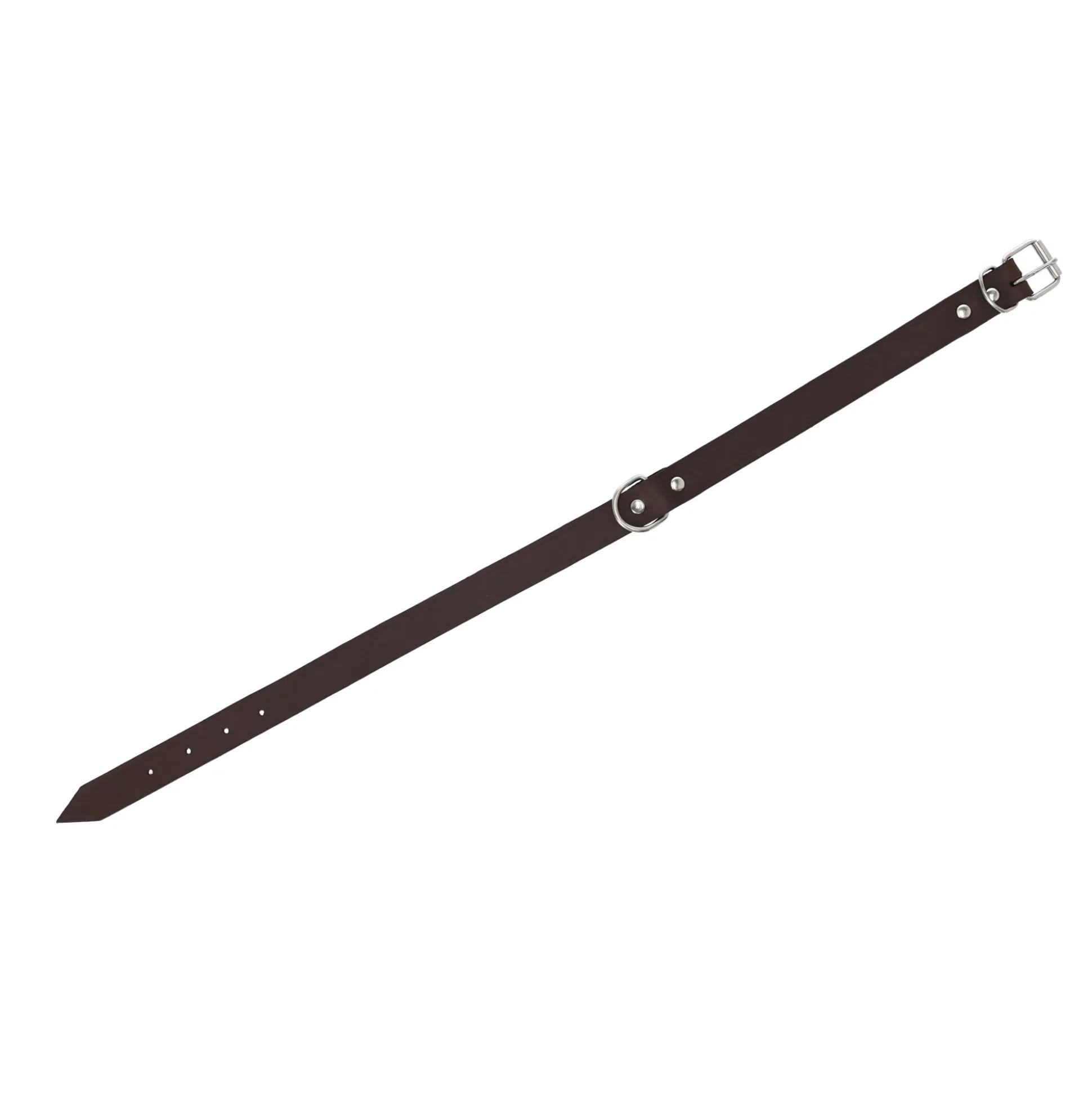 Halsband leder rondo 10mm 27cm Friendly Pet
