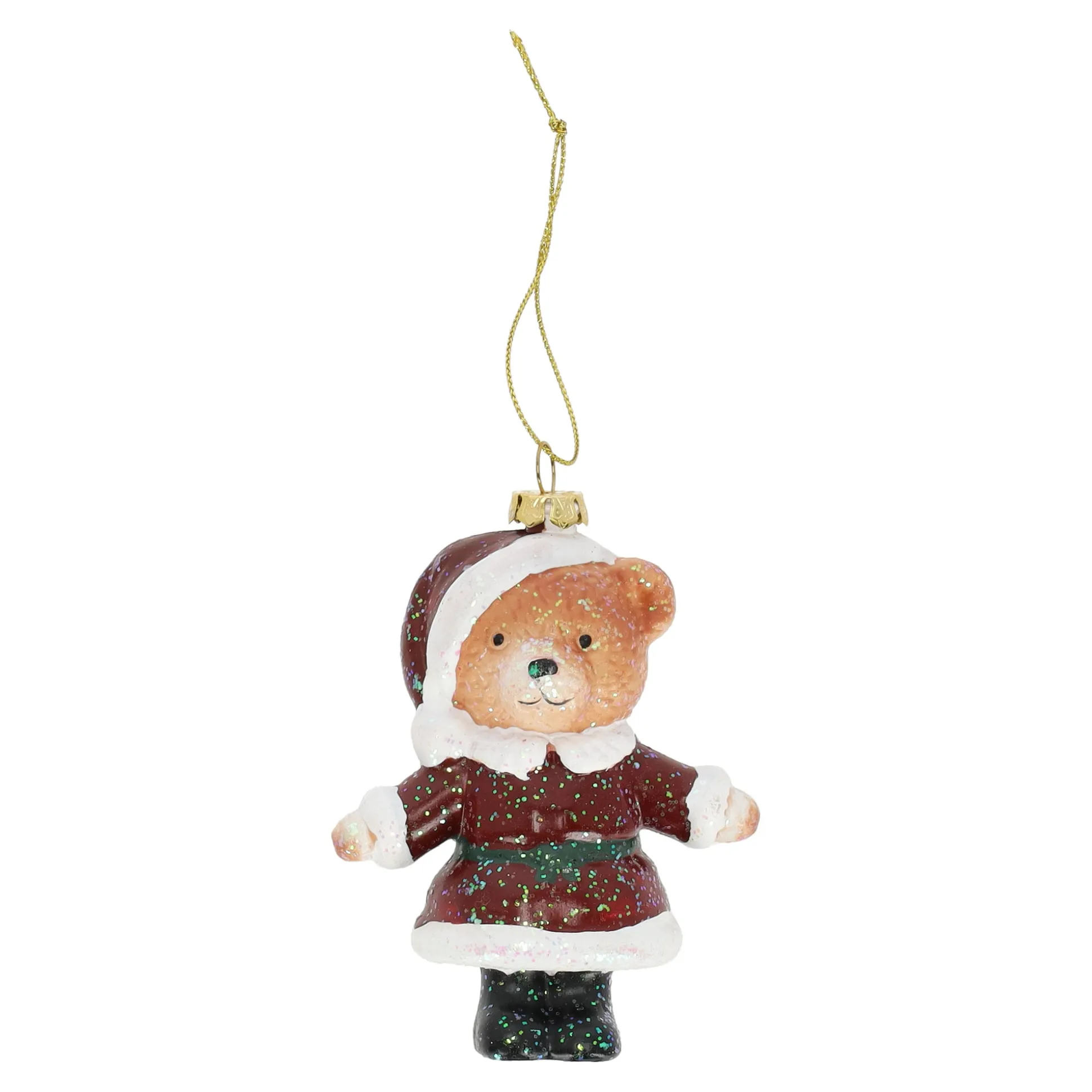 Hanger beer kerst 10 cm