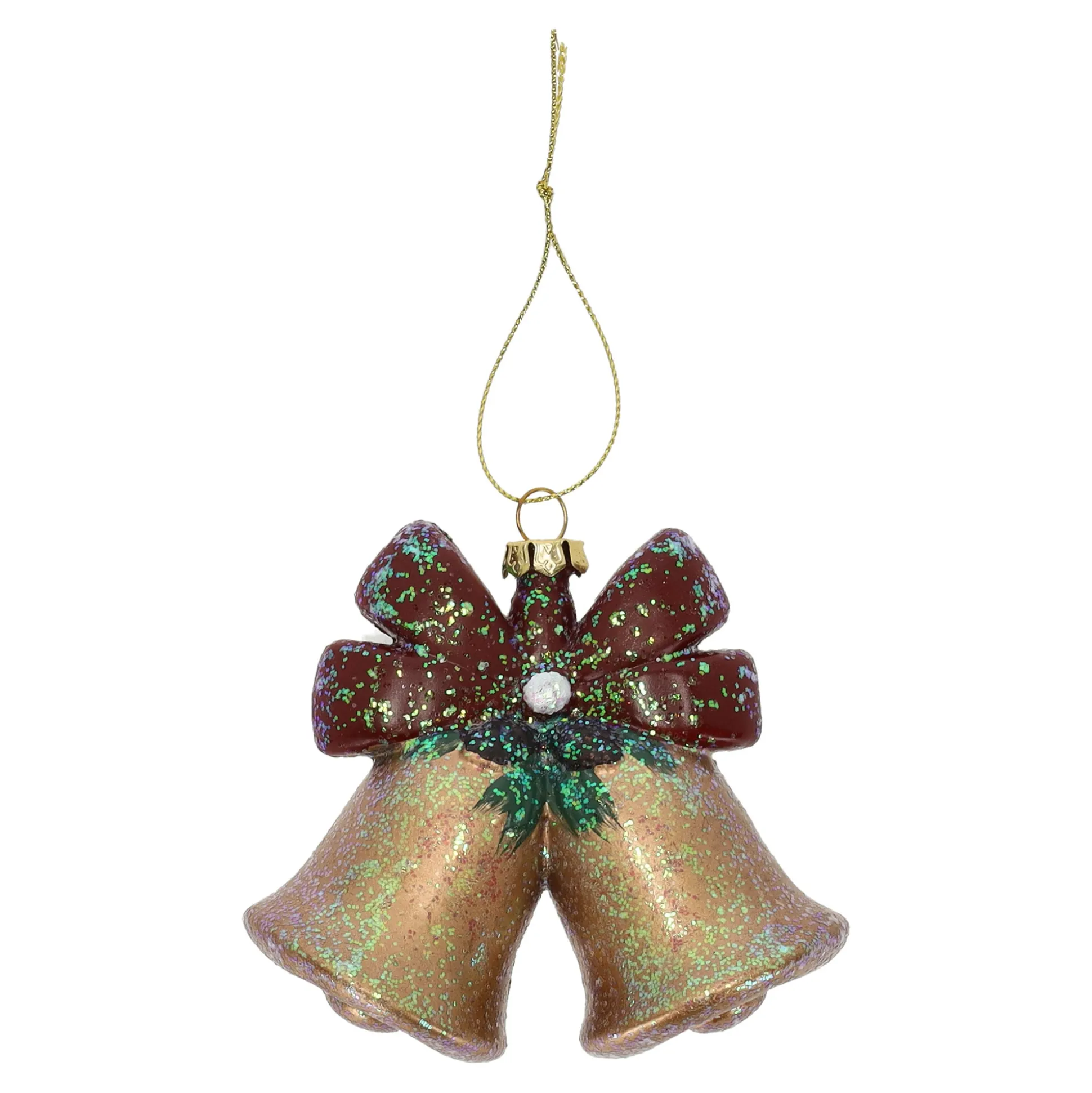 Hanger bel met strik 11 x 9 cm