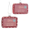 Hanger brief Santa 9x6cm