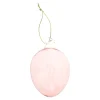 Hanger ei glas roze 8cm