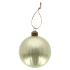 Hanger glas bal 10 cm groen