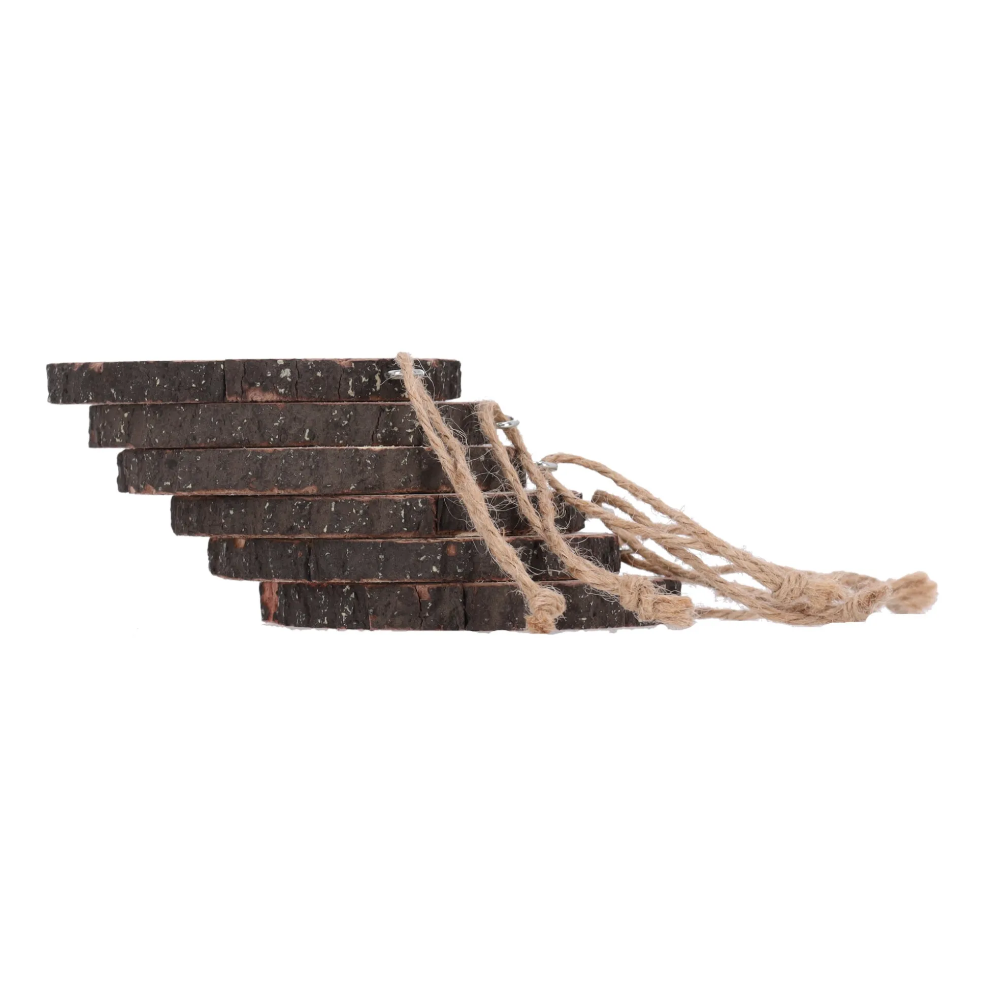 Hanger hout 6st. DIY 10 cm