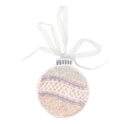 Hanger kerstbal gingerbread 7 cm