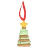 Hanger kerstboom koek 9 cm
