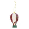 Hanger kerstman luchtballon 7 x 12 cm