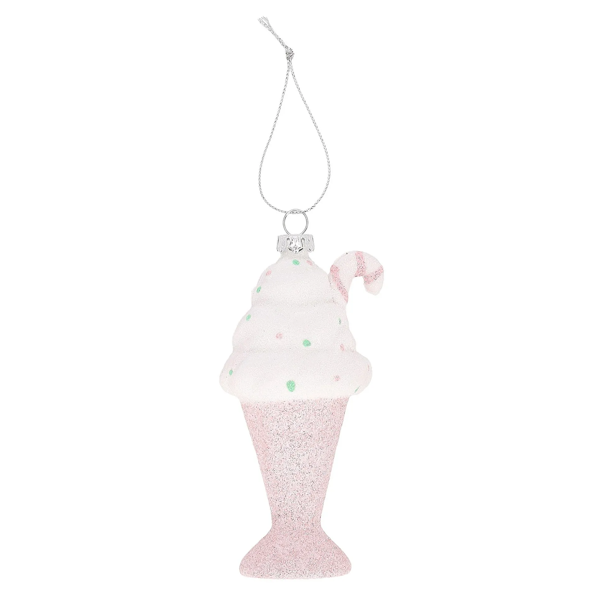 Hanger milkshake roze 7 x 12 cm