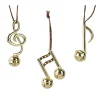 Hanger muzieknoot 10 cm