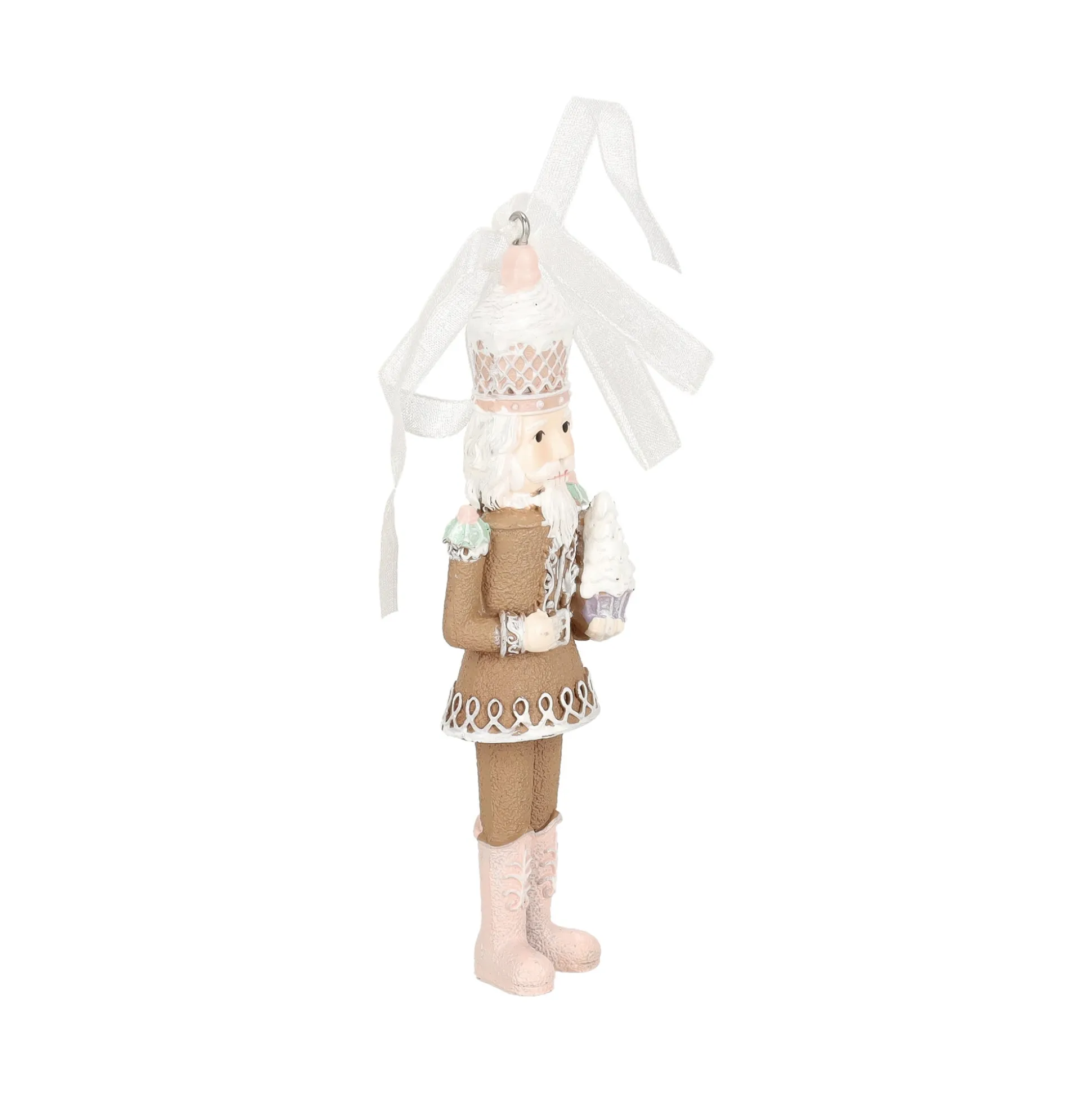 Hanger notenkraker gingerbread 12 cm