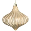 Hanger ornament beige 9 x 10 cm