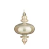 Hanger ornament beige 15 x 8 cm
