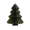 Hanger papier boom groen 15 cm