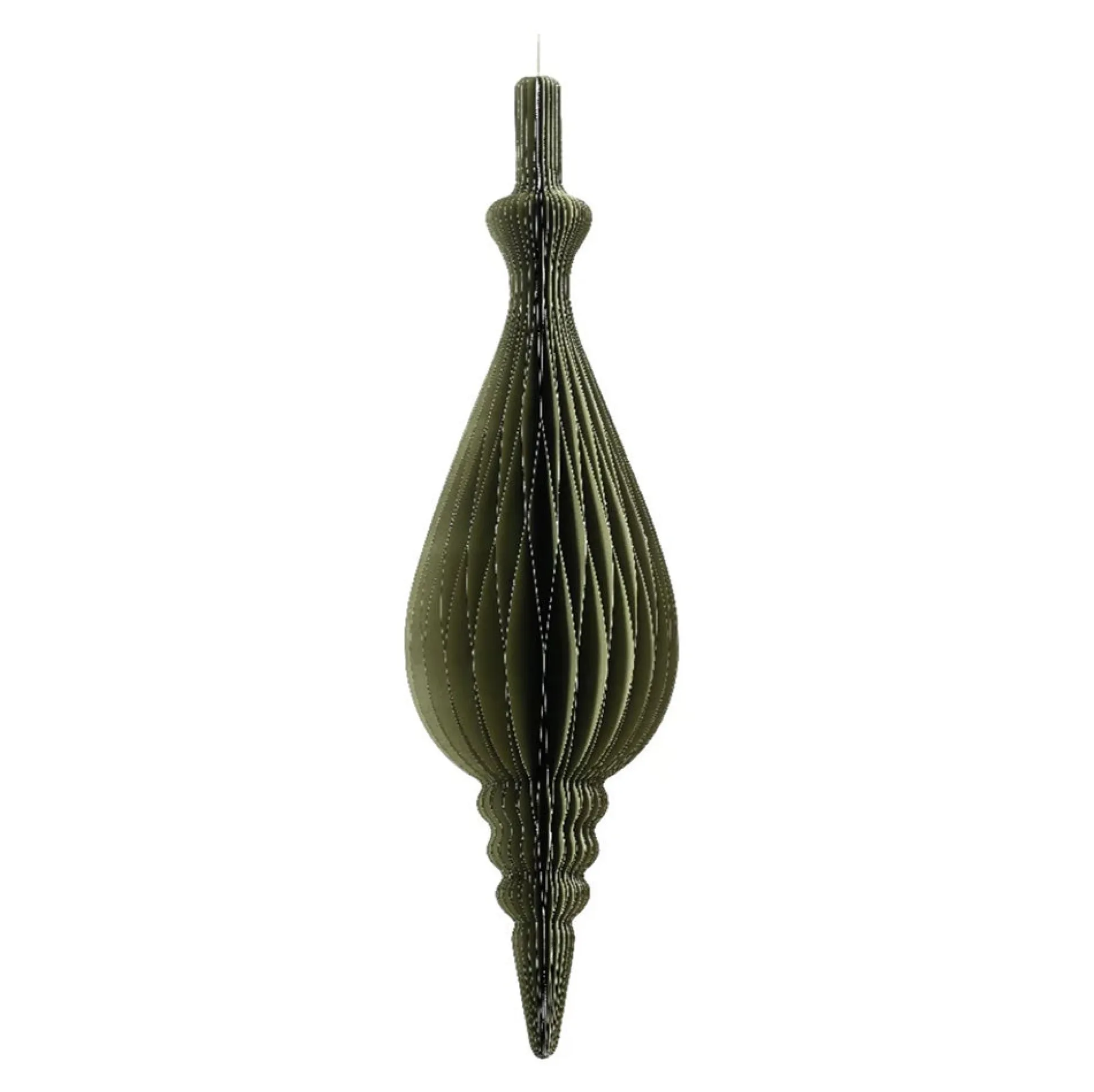 Hanger papier pegel groen 80 cm