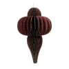 Hanger papier pegel maroon 15 cm