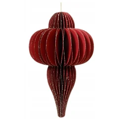 Hanger papier pegel rood 15 cm