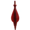 Hanger papier pegel rood 80 cm