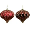 Hanger pegel 8 cm rood