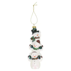 Hanger sneeuwman 5 x 15 cm