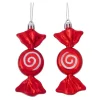 Hanger snoep Goody rood 11x4cm 2st