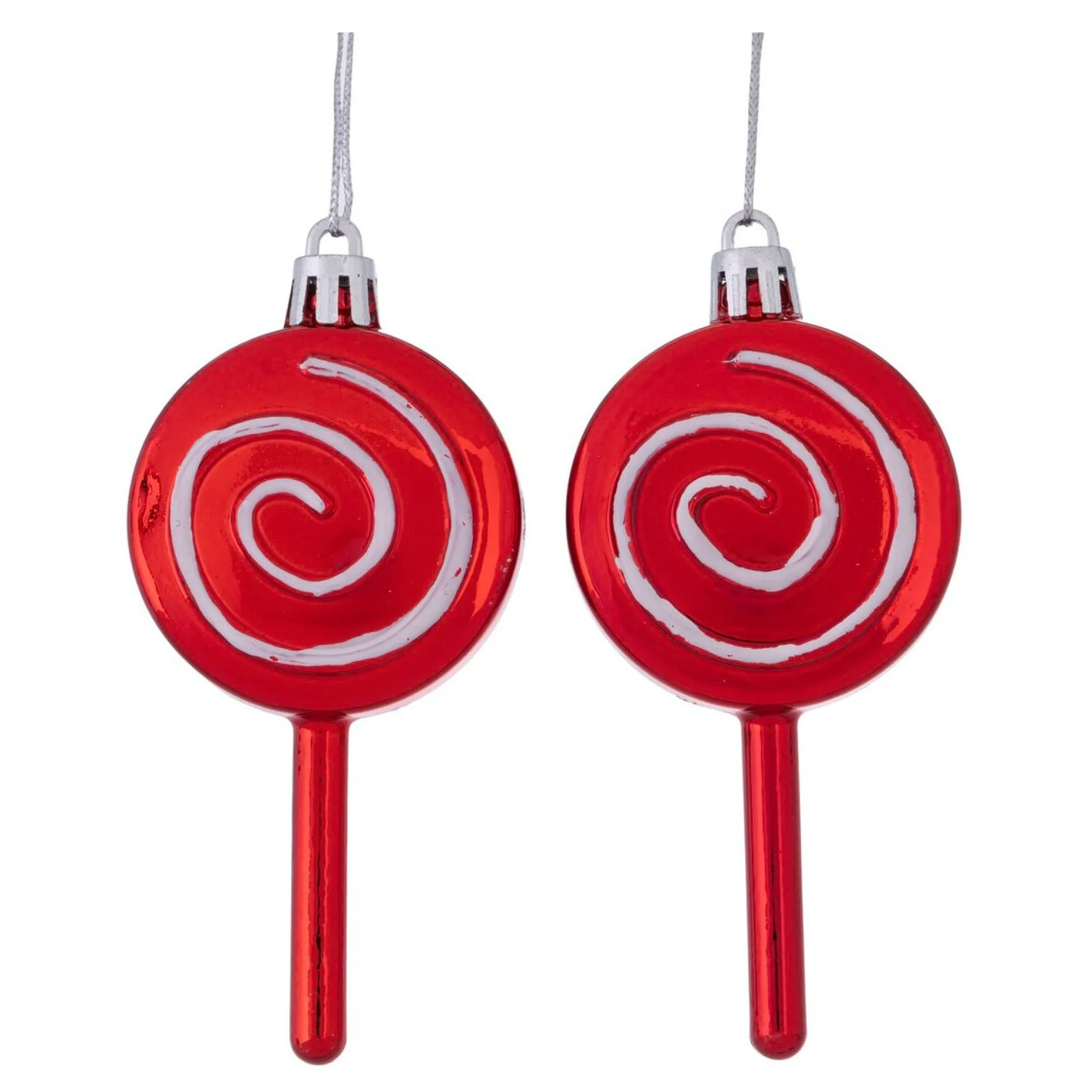Hanger snoeplolly Goody rood 10cm 2st