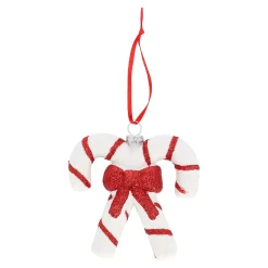 Hanger snoepstok strik 10 x 10 cm