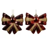 Hanger strik 12 cm rood