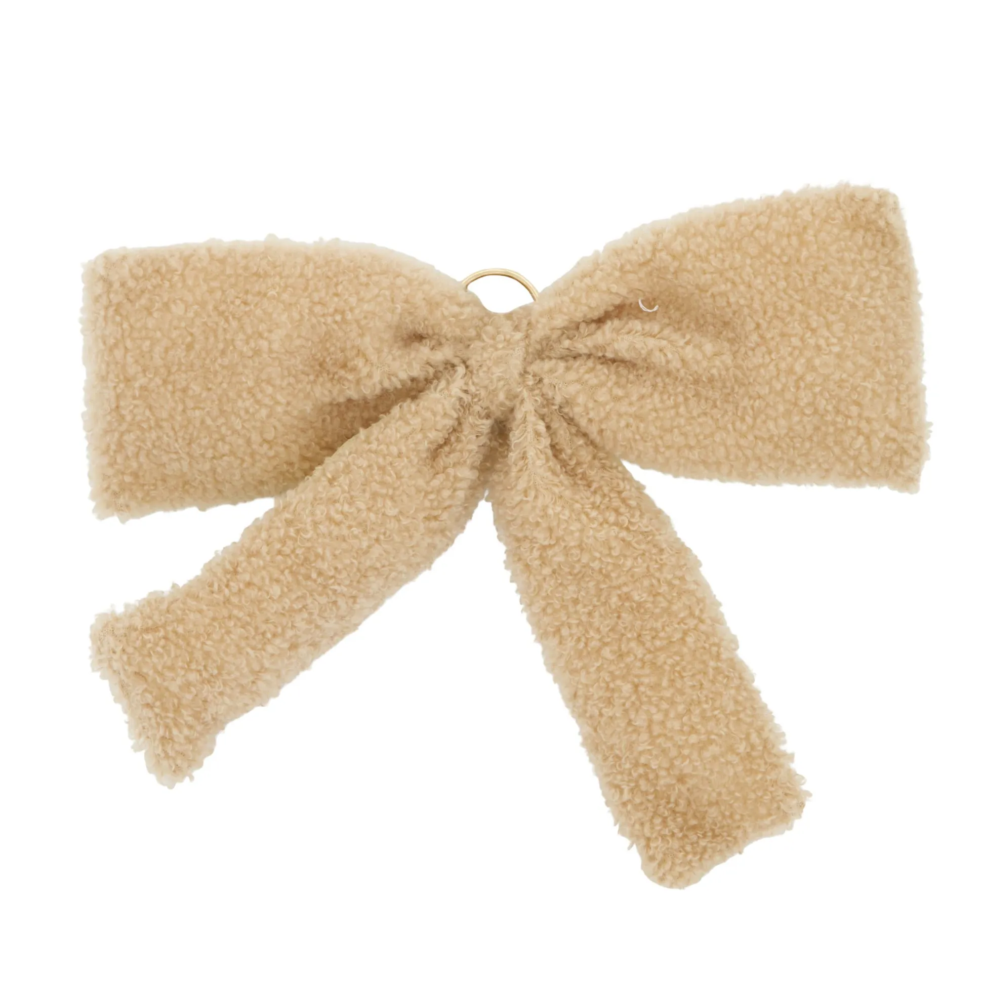 Hanger strik bruin 18x13cm