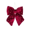 Hanger strik rood 15x17cm