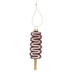 Hanger suikerspin chocolade 12 cm
