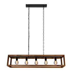 Hanglamp Edmund 5-lamps E27