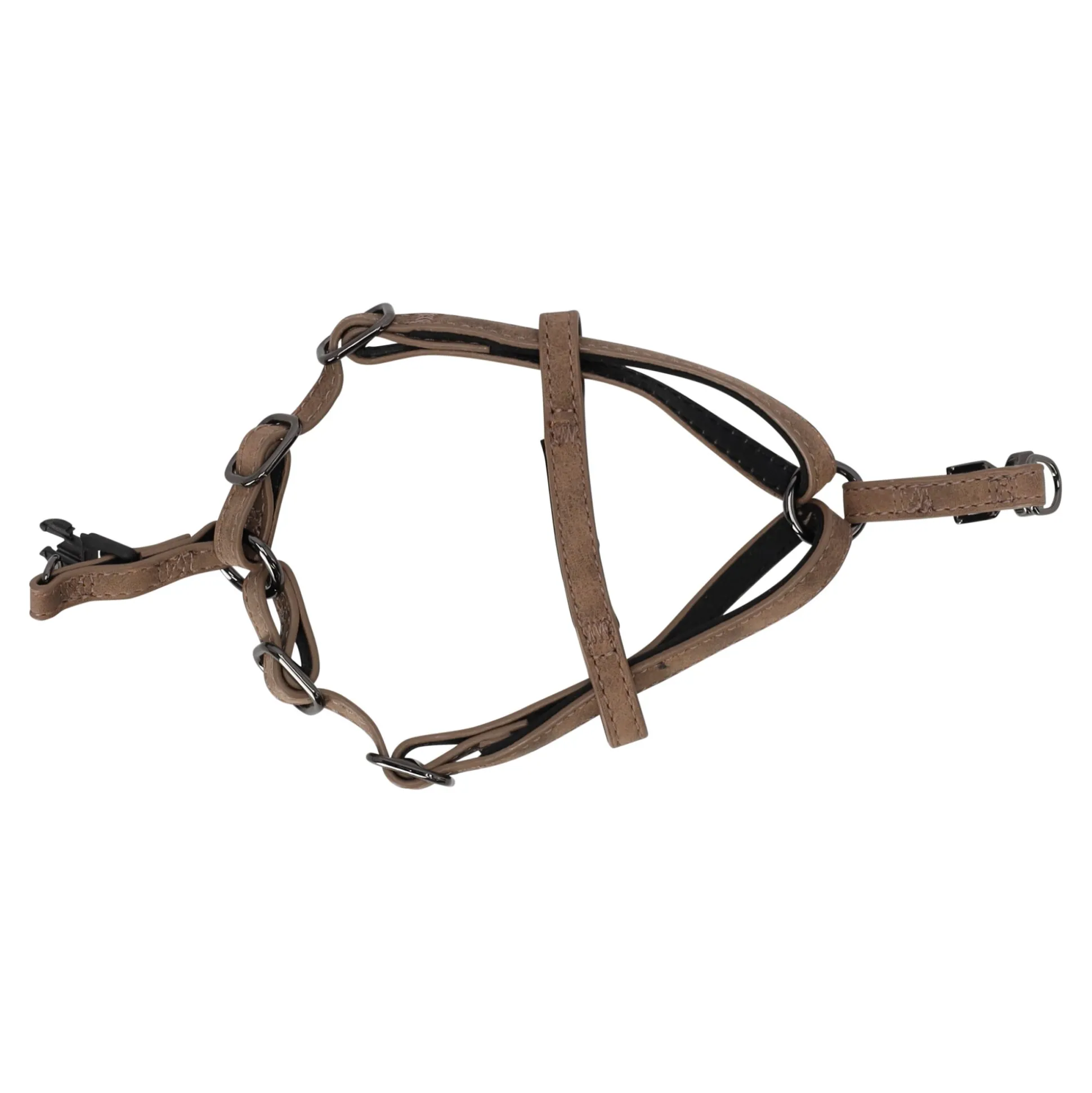 Harnas Delu bruin XS 30-35cm 10mm