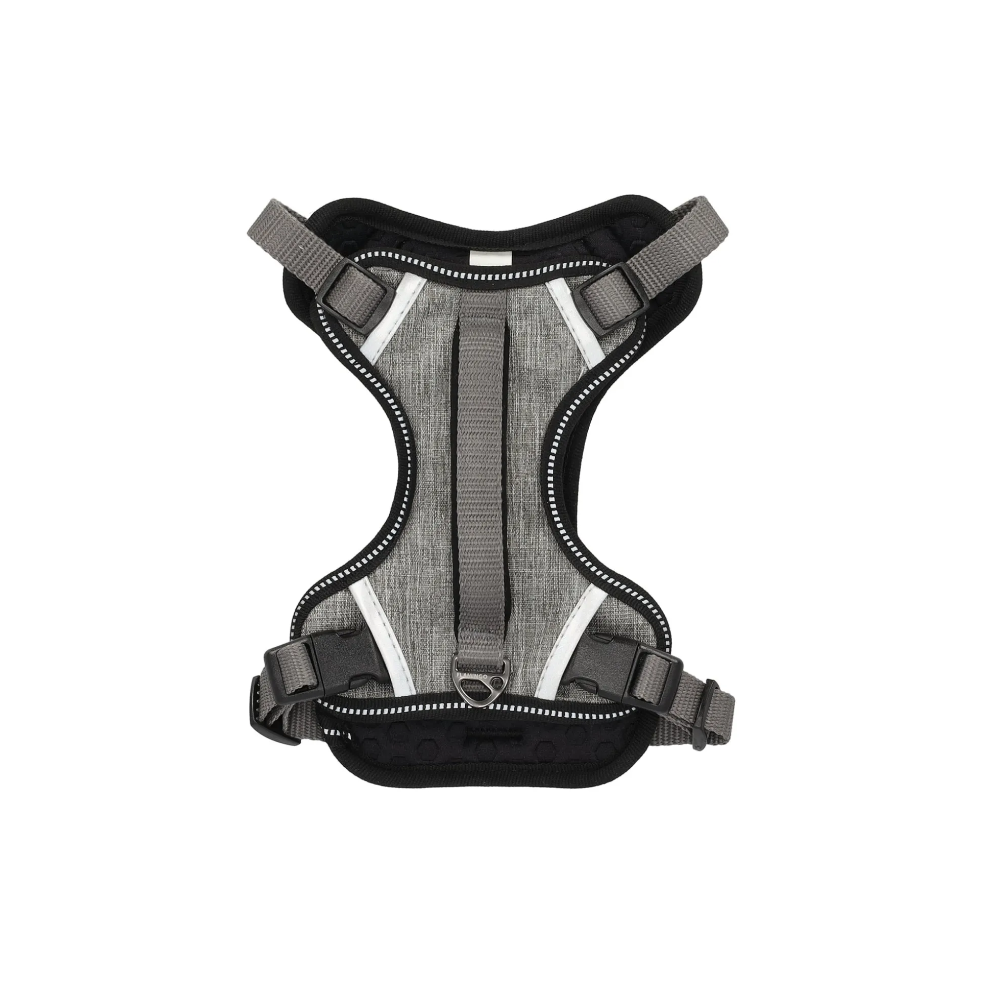 Harnas Heron grijs S 34-41cm 15mm