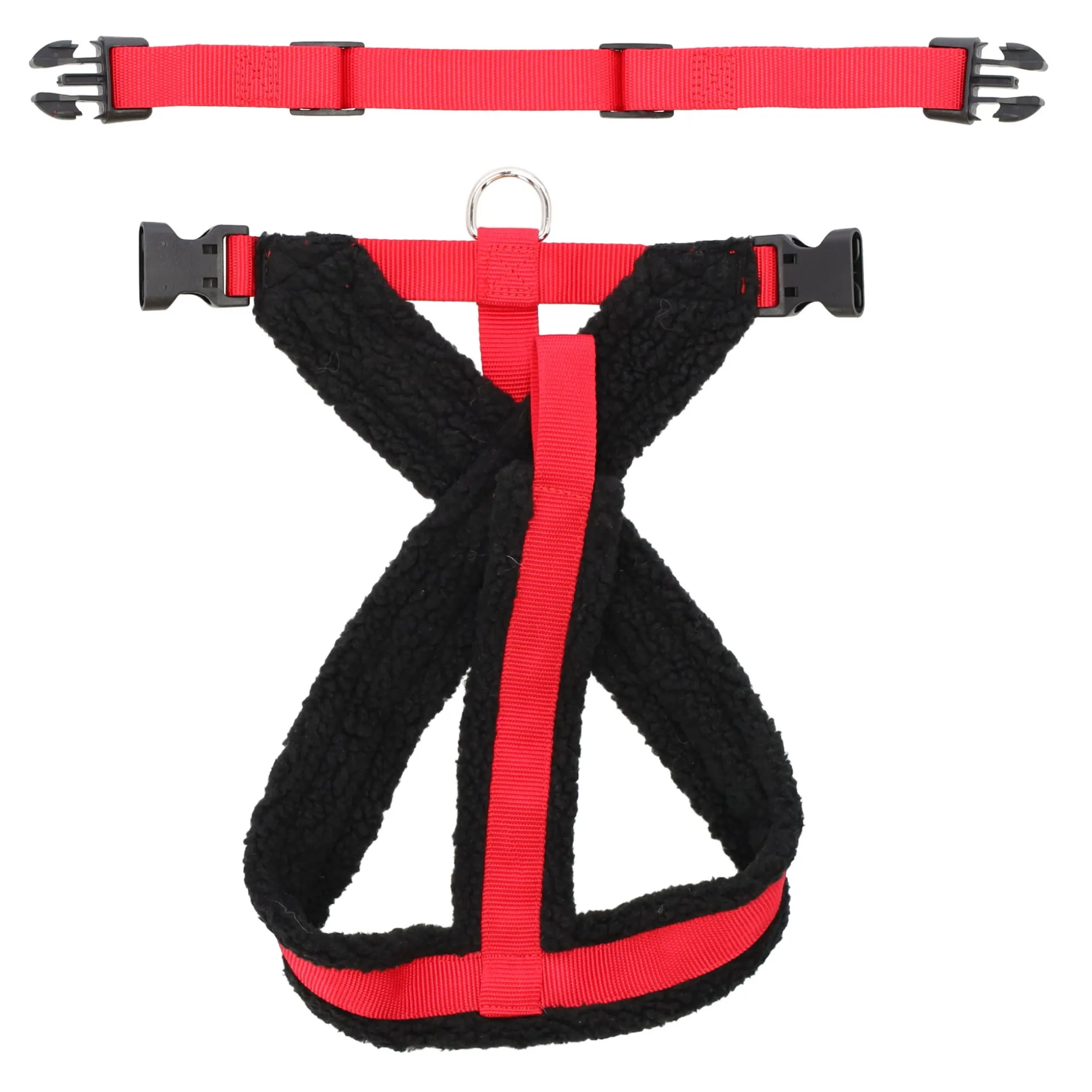Harnas Palos XS rood 48-55 cm