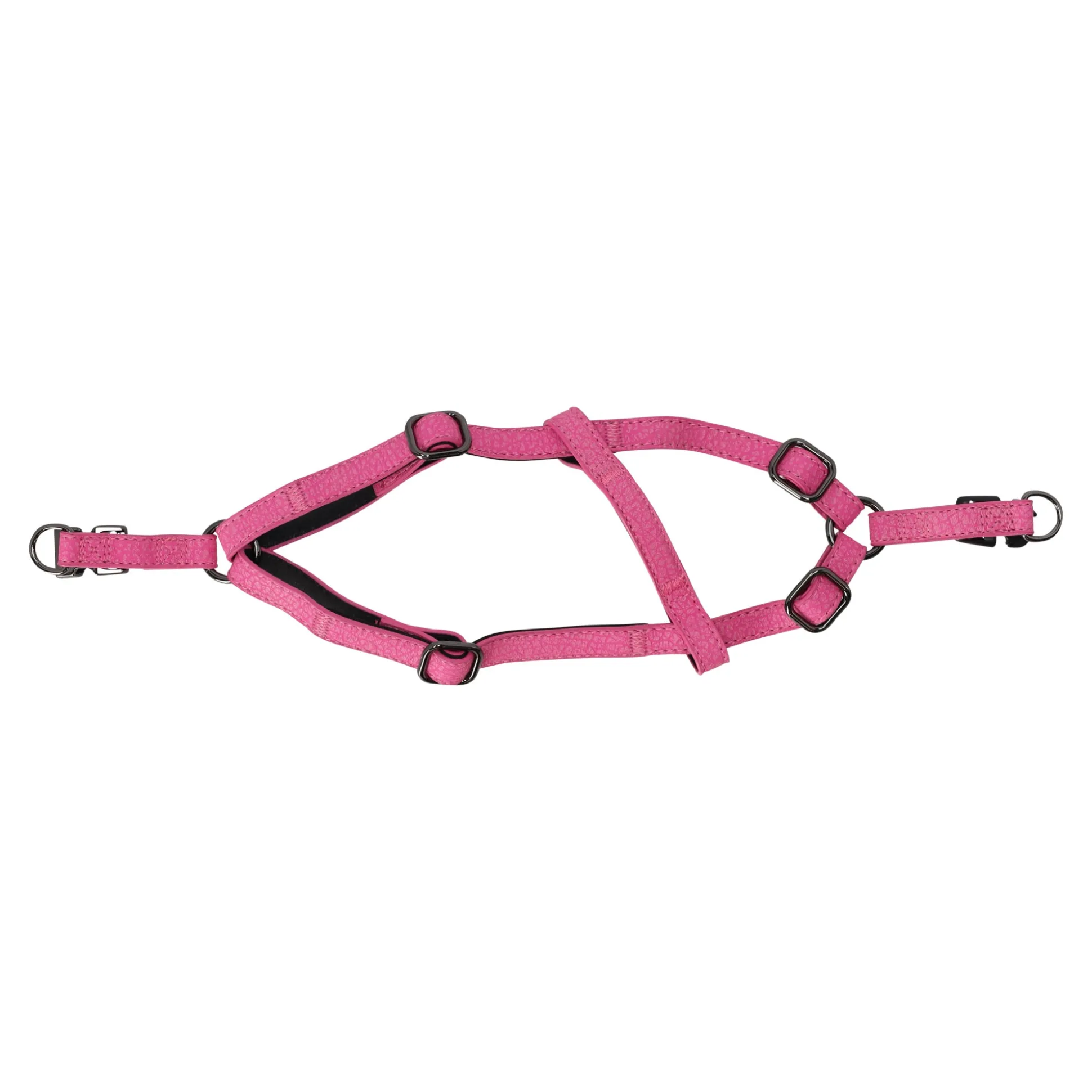 Harnas Step&go Leza roze M 45-65cm