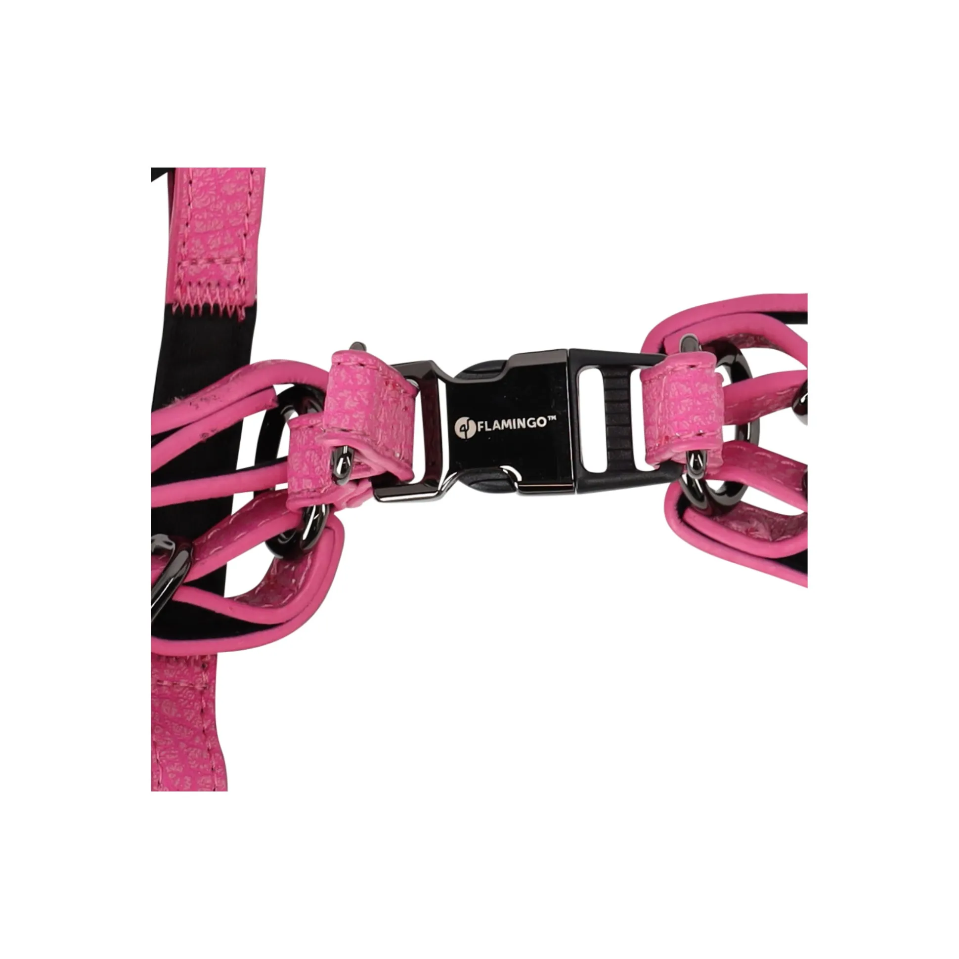 Harnas Step&go Leza roze S 35-50cm