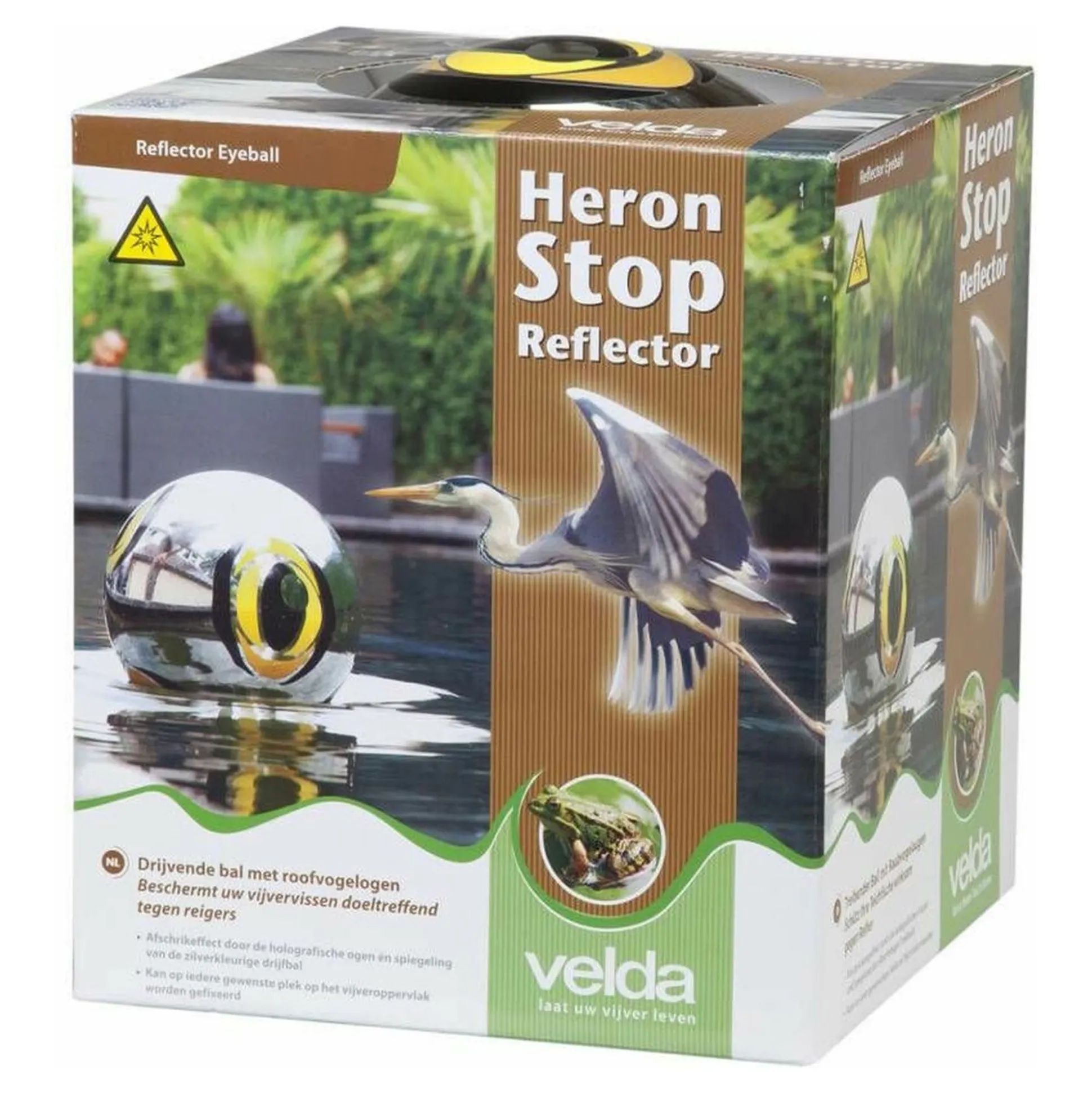 Heron stop reflector 15 cm