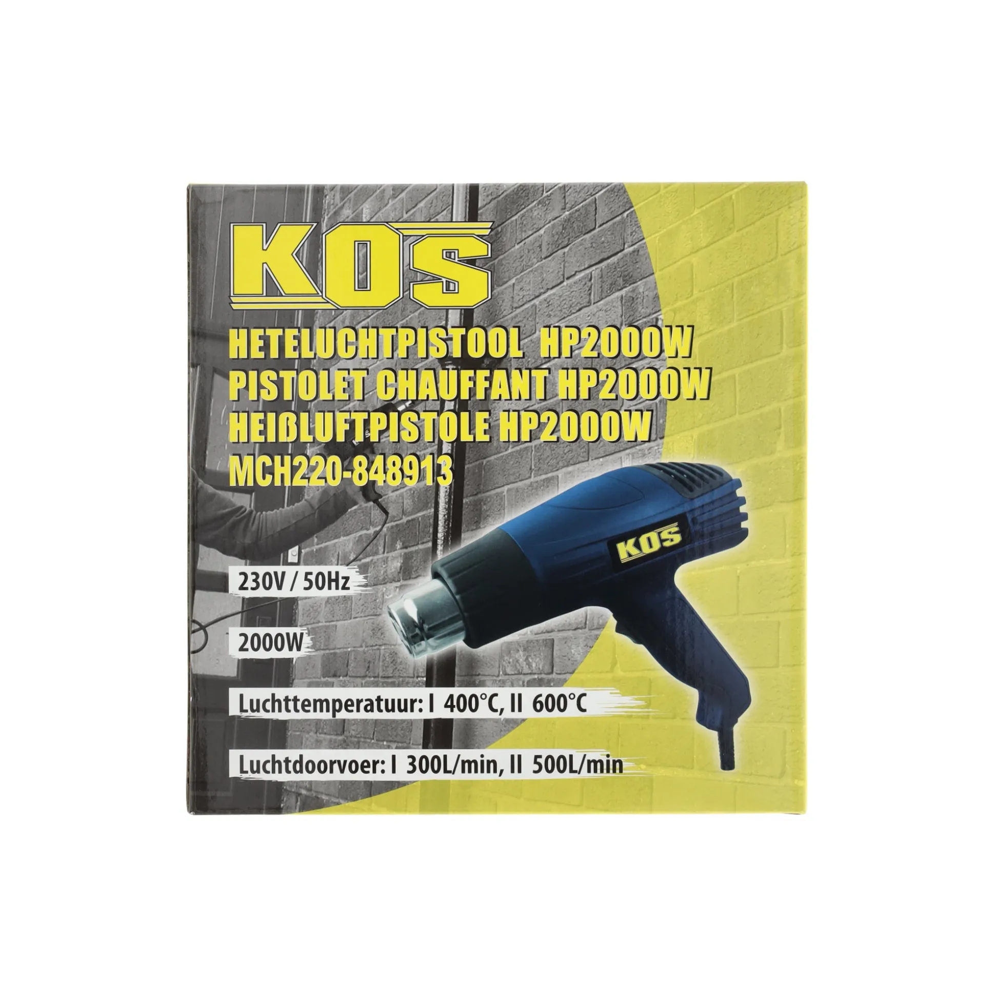 Heteluchtpistool HP2000W Kos