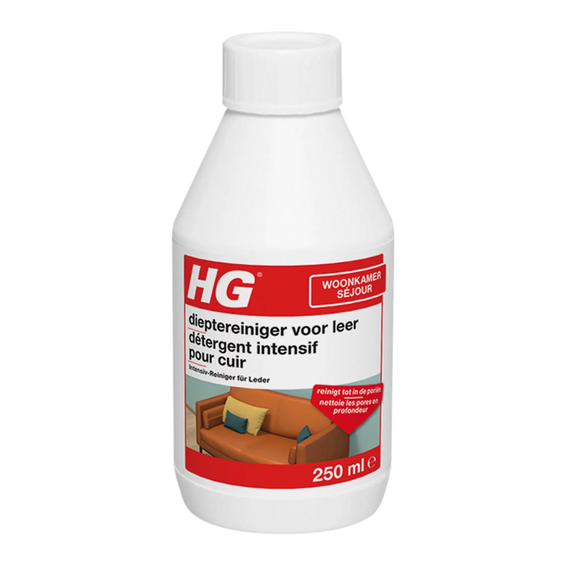 HG dieptereiniger voor leer