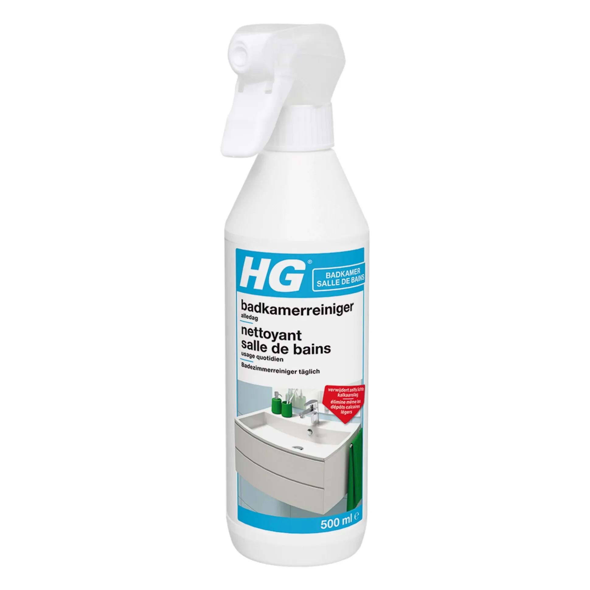 HG douche- en wasbakreiniger