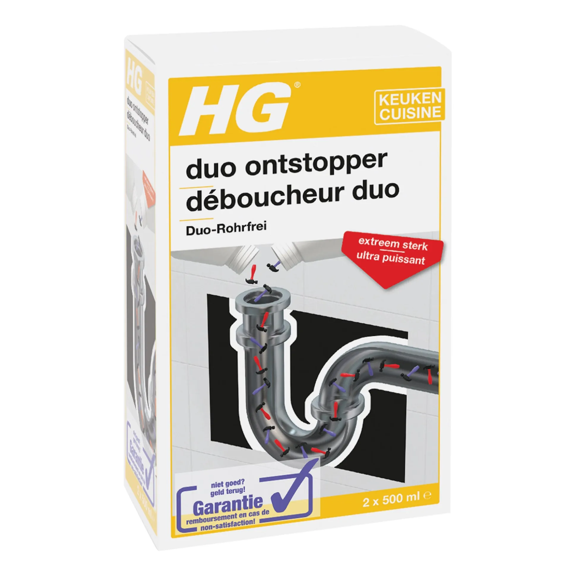HG duo ontstopper extreem sterk
