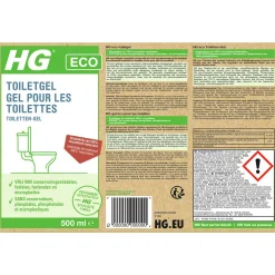 HG ECO toiletgel 0.5L NL
