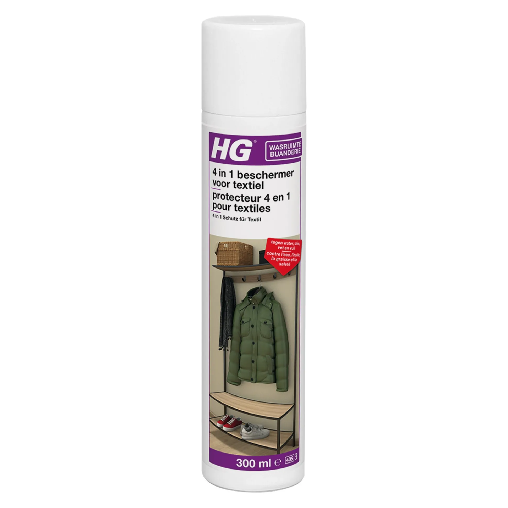 HG 4-in-1 beschermer voor textiel en leer