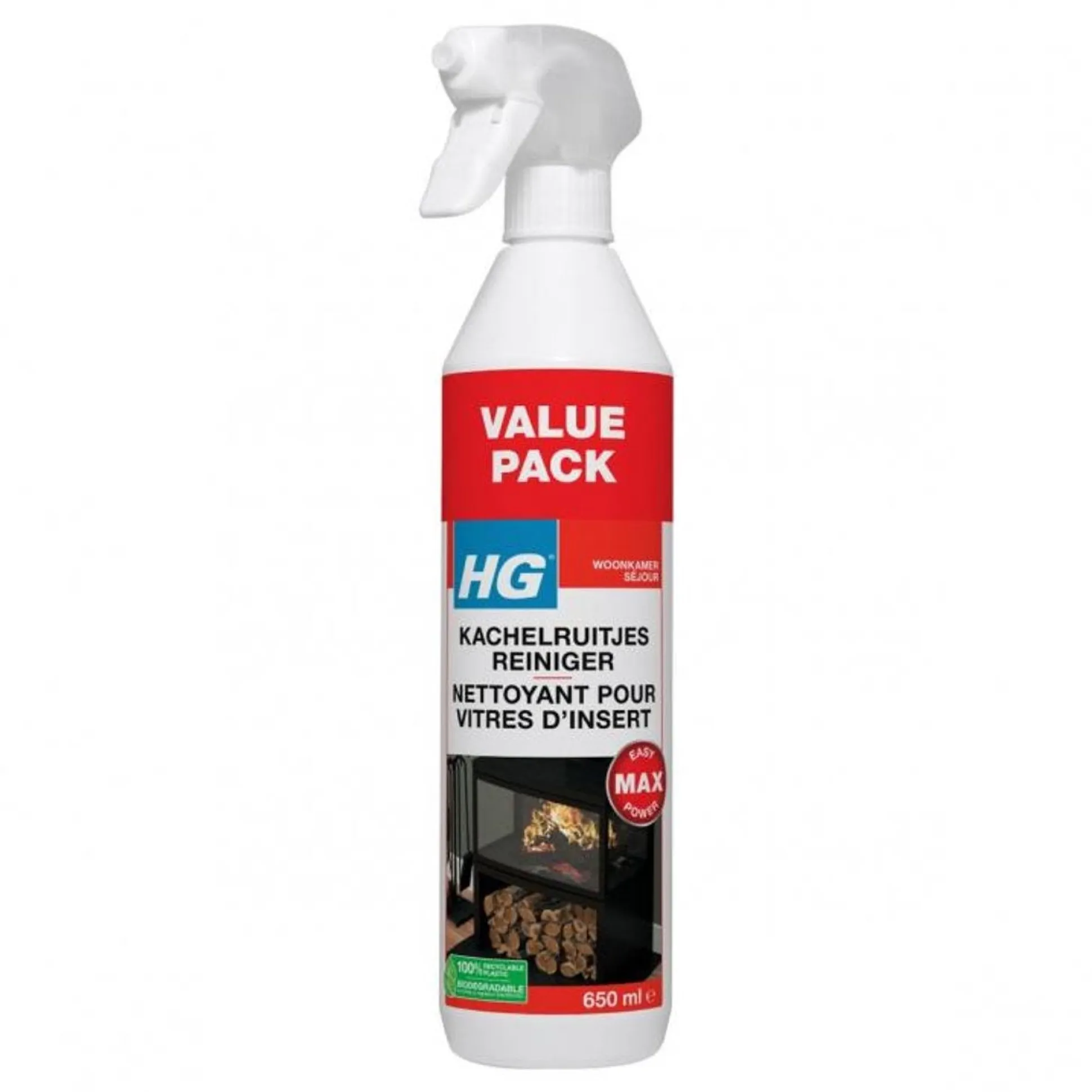 HG kachelruitjesreiniger 0.65L Value pack NL/BE