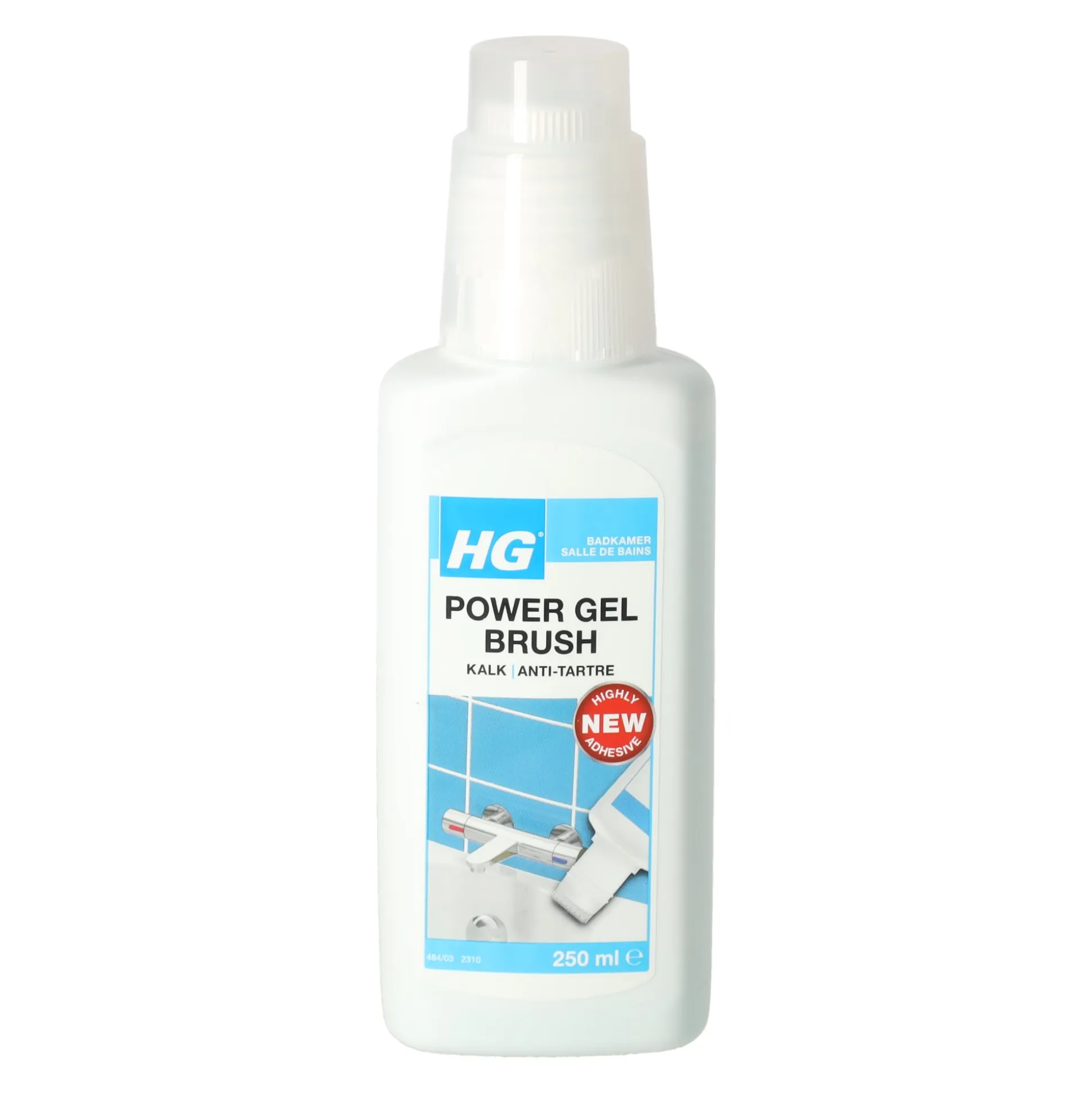 HG Power gel borstel kalk