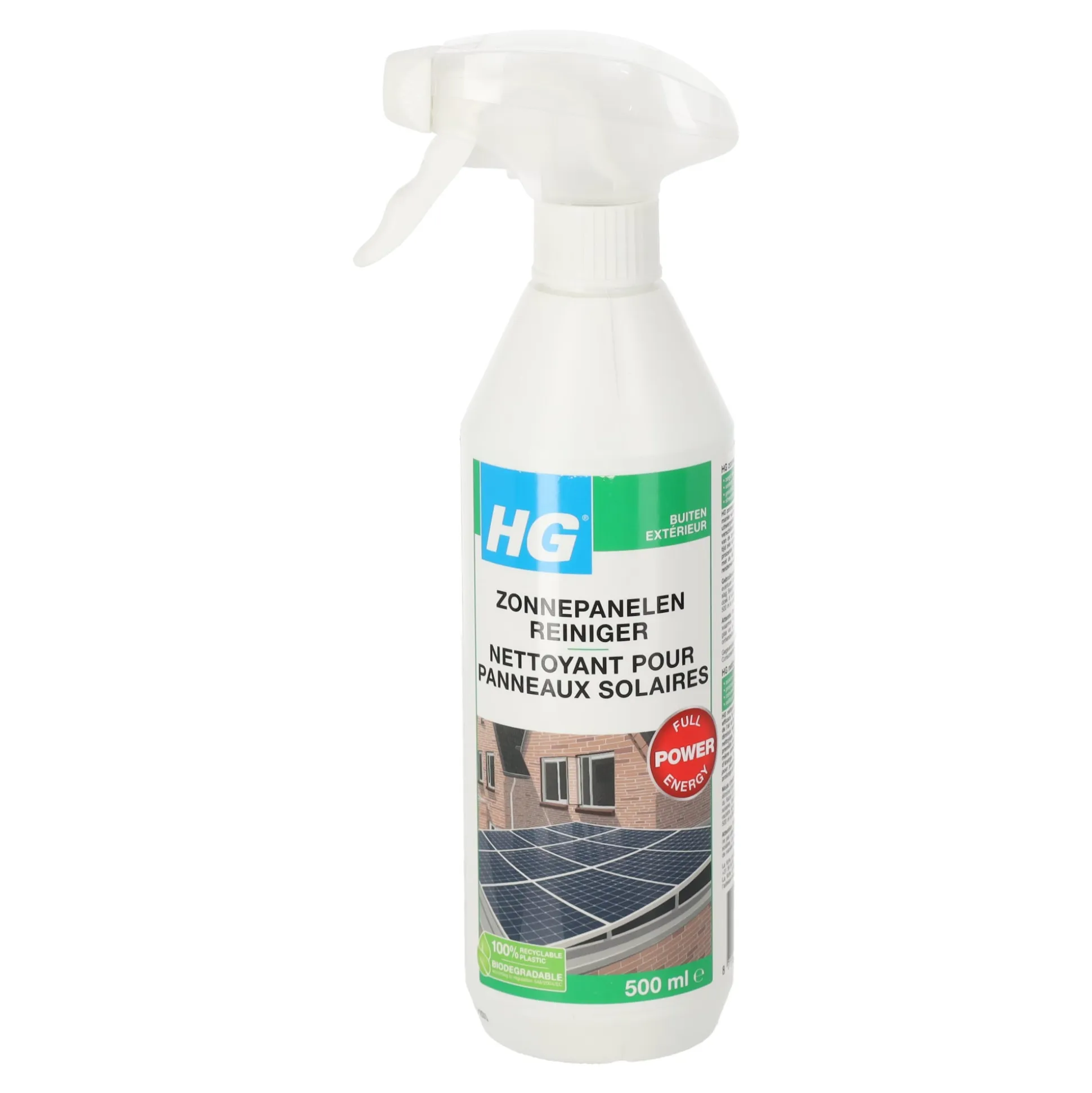 HG reiniger voor zonnepanelen