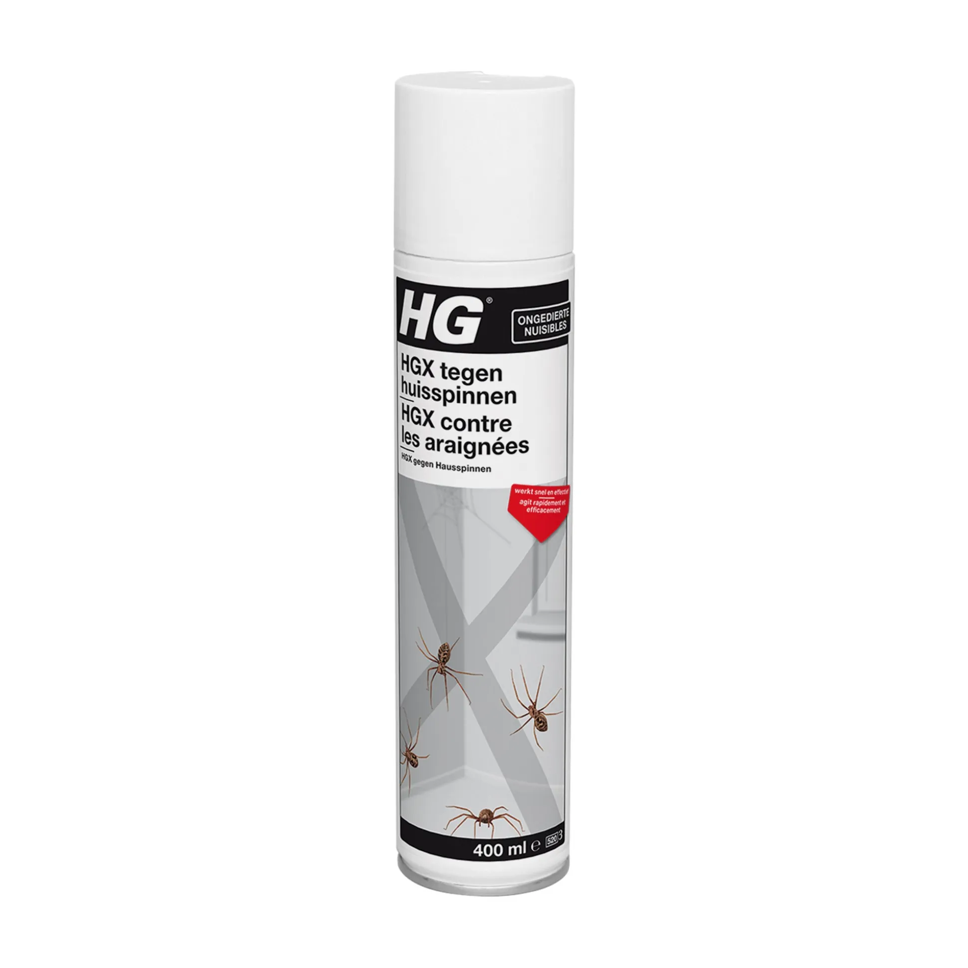 HGX spray tegen huisspinnen 0.4L BE 14215B