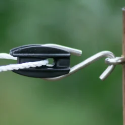Hoekisolator koord ei-vormig + haak