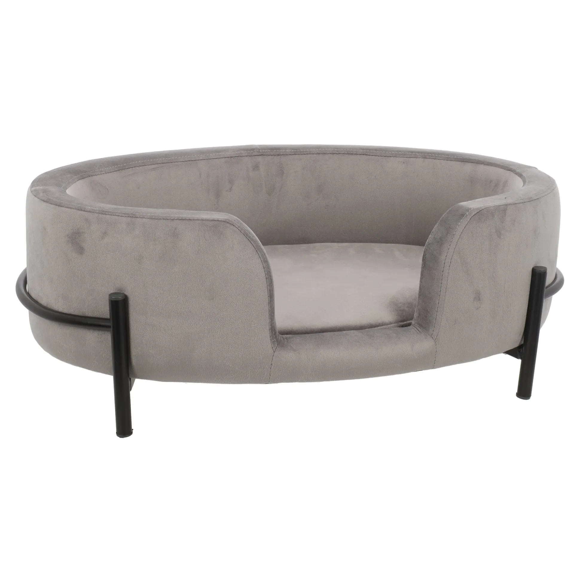 Hondenbank Sambo grijs 64x41cm