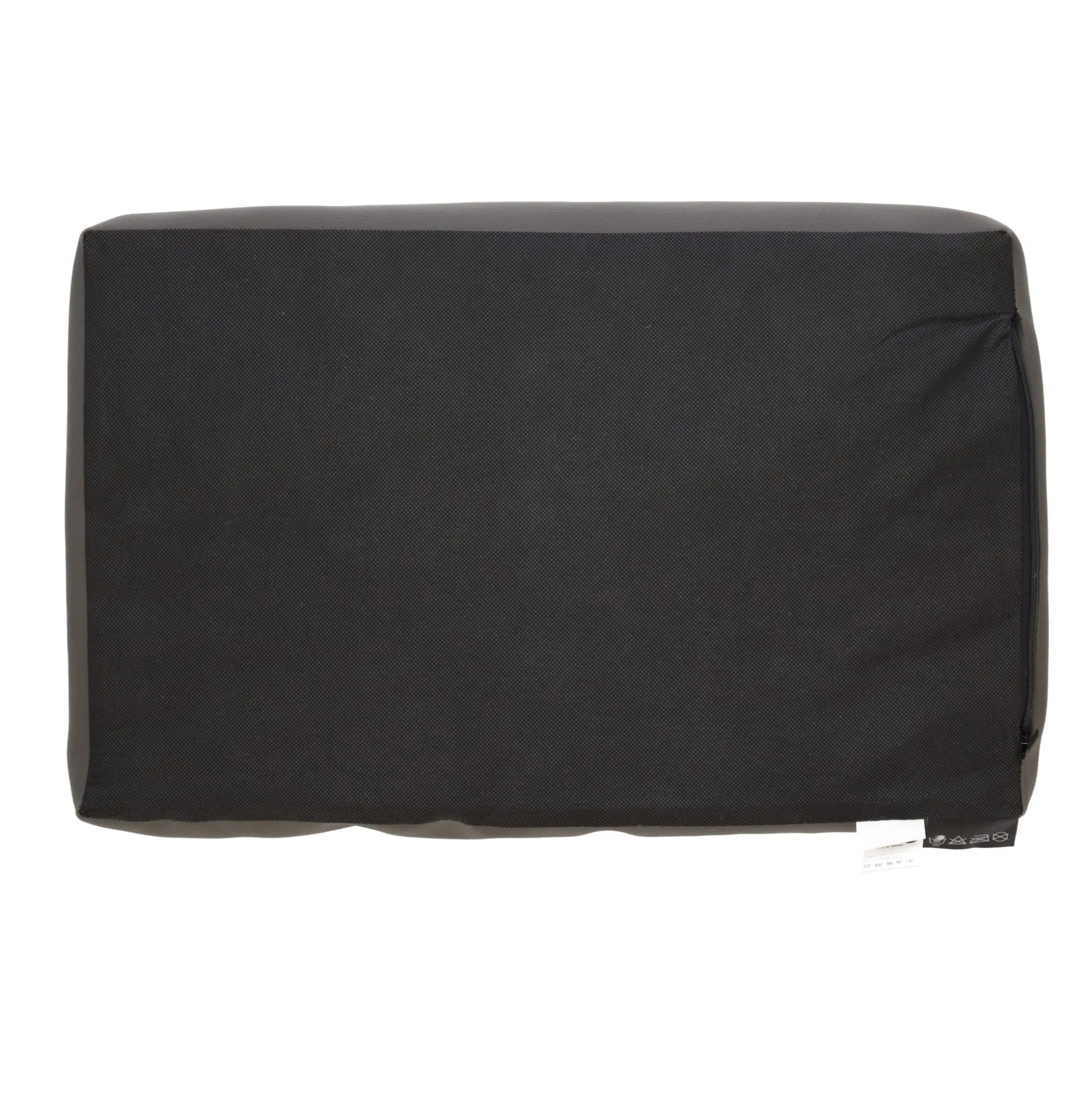 Hondenk drk out leather grey XS